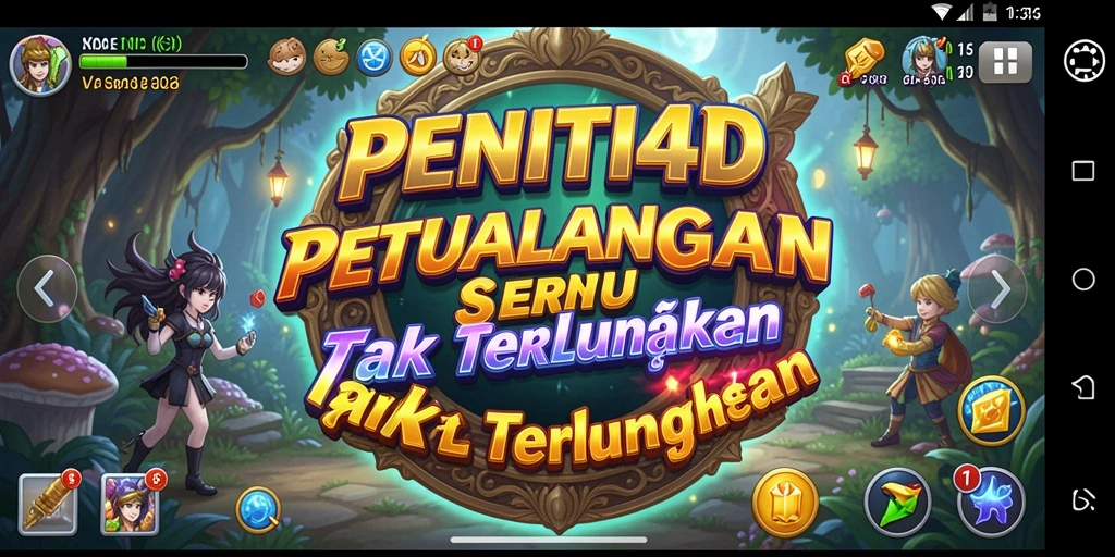 Screenshot utama dengan tampilan menarik dari gameplay PENITI4D yang seru.