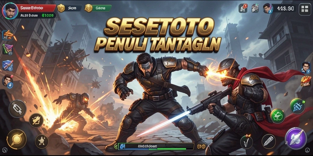 Tangkapan layar gameplay SESETOTO menunjukkan aksi menegangkan dan grafis mengesankan.