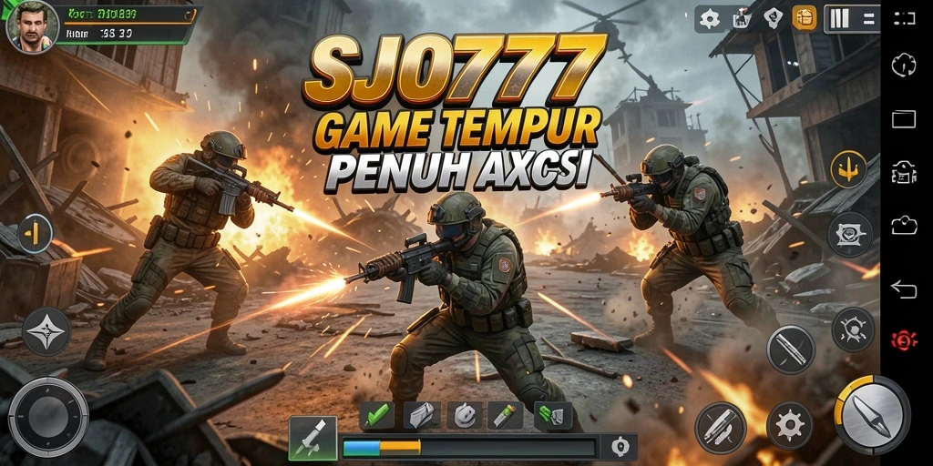 Tampilan gameplay SJO777 yang menegangkan dan penuh aksi.