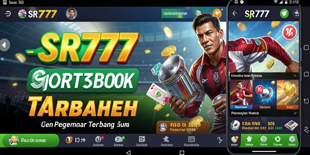 Tampilan utama gameplay Sportsbook SR777 yang menarik dan interaktif.